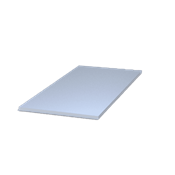 Profilé plat aluminium brut de 20x2 mm à 100x8 mm