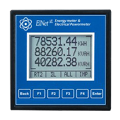 Elnet LT wattmetre, V, I, P (Q, S), F, PF, harmonique ecran LCD ref: WAT_LT
