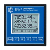 Elnet LT wattmetre, V, I, P (Q, S), F, PF, harmonique ecran LCD