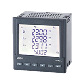 Wattmetre ND 20 triphasé230/400V 5A V, I, P (Q, S), F, PF, THD RS485