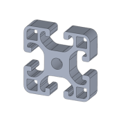 Profilé aluminium Aluneed TI R8 40X40 4R IPA84040L