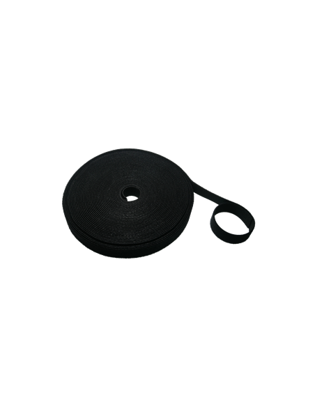 Rouleau de Velcro double face 25m 12mm