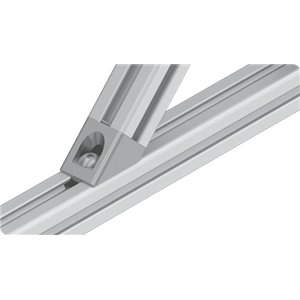 Equerre de fixation 45° I