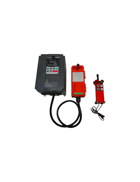 lot variateur 2.2kW mono tri 220V + télécommande sans fil VFREM_2M_2K2