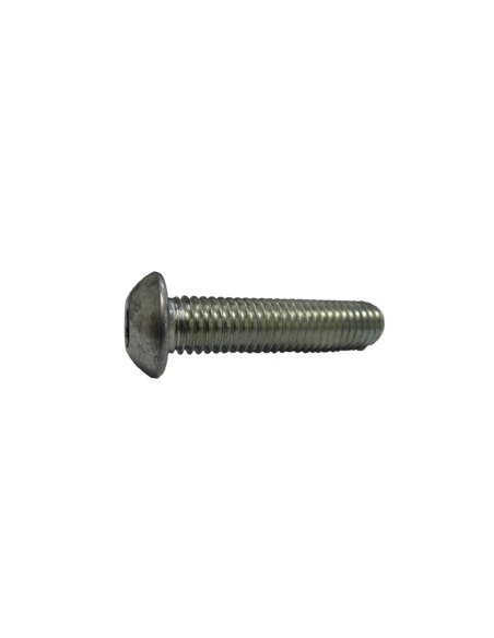 Vis tête bombée hexa. 6 pans cr. M5x10 DIN 7380-1 acier galvanisé boîte 100 pce