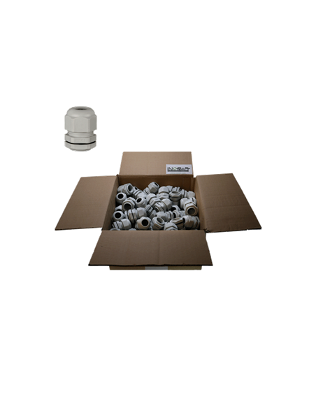 Presse étoupe gris du M12 au M25 lot de 100 pièces