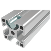 Patin basculant à bille Inox pour profilé Aluneed TI