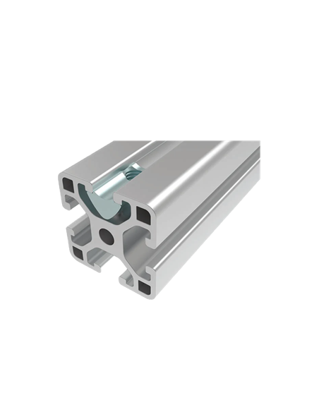 Patin basculant à bille Inox pour profilé Aluneed TI