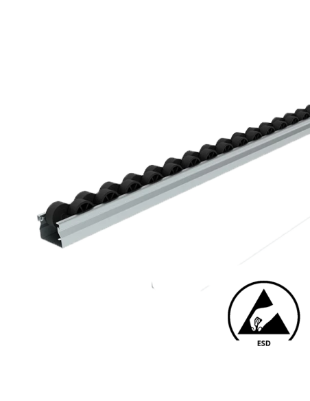 Rail de guidage à galets doubles | Technic-Achat