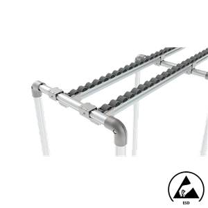 Rail guidage linéaire manuel à galets ESD
