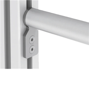 Plaque de connection tube rond/profilé carré, gamme D28