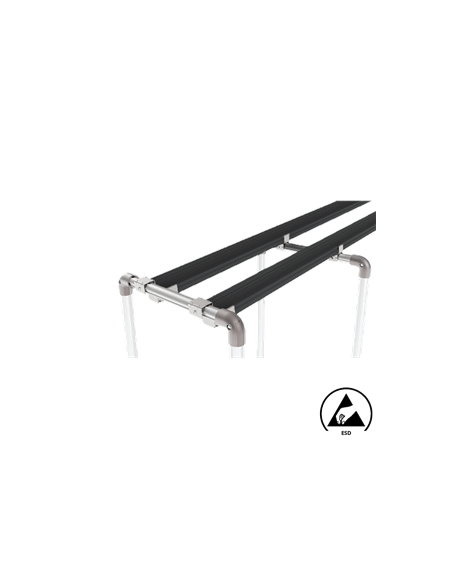 Guide central pour rail guidage linéaire manuel ESD