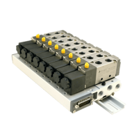 Embase pour électrovanne EMC RV5/2 série 2 avec commande en D-sub15