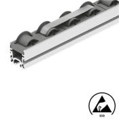 Frein pour rail guidage linéaire manuel à galets TAGLM_RAI_FX