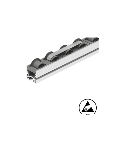 Frein pour rail guidage linéaire manuel à galets TAGLM_RAI_FX