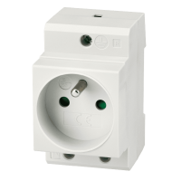 Prise 220V mono Rail Din