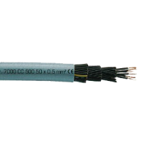 Cable électrique souple multiconducteur