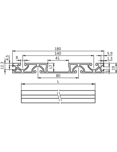 Rail de stationnement FIFO type I | Technic-Achat