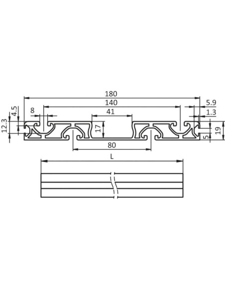 Rail de stationnement FIFO type I | Technic-Achat