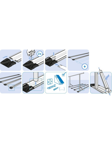 Rail de stationnement FIFO type I | Technic-Achat