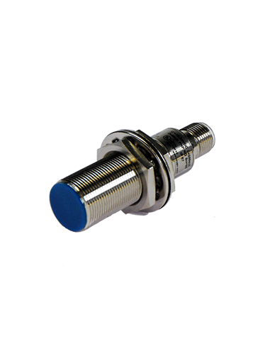 Détecteur inductif M12 24VDC 2 fils, NO, noyable, Connecteur M12