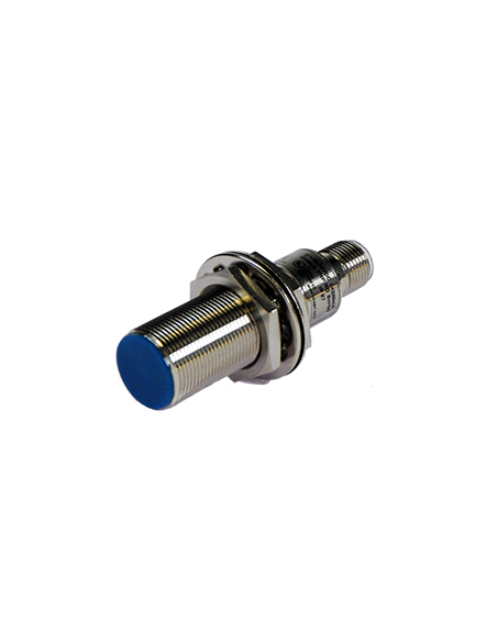 Détecteur inductif M12 24VDC 2 fils, NO, noyable, Connecteur M12