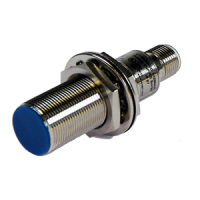 Détecteur inductif M18 24VDC 3 fils, NO, NPN, noyable, Connecteur M12