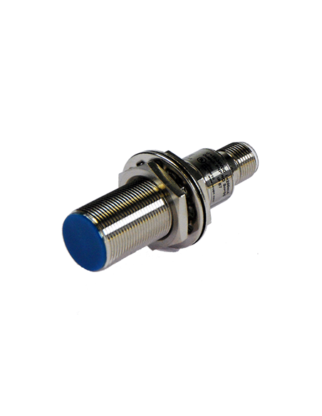 Détecteur inductif M18 24VDC 3 fils, NO, PNP, noyable, Connecteur M12