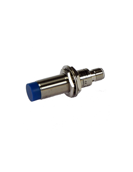 Détecteur inductif M18 24VDC 3 fils, NO, PNP, non noyable, Connecteur M12