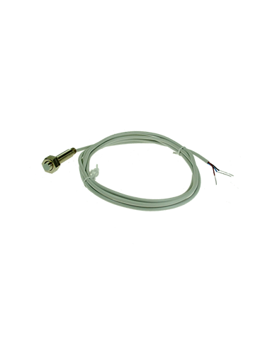 Détecteur inductif M8 24VDC 3 fils, NO, NPN, noyable, Cable 2M