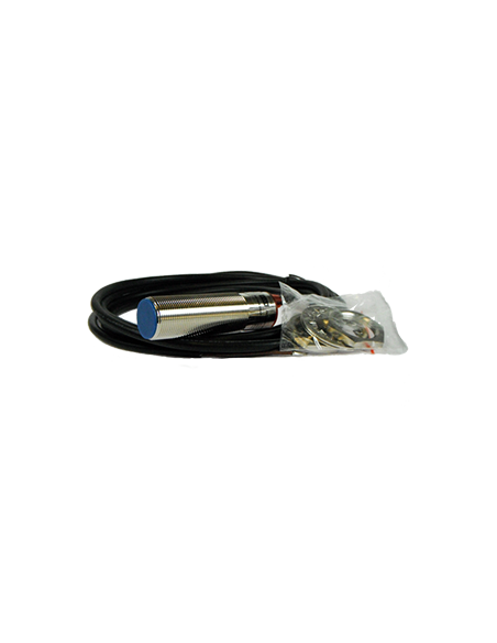 Détecteur inductif M12 24VDC 3 fils, NO, PNP, noyable, Cable 2M