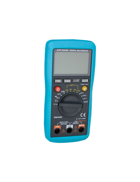 Multmètre digital EM420C écran d'affichage LCD | Technic-achat
