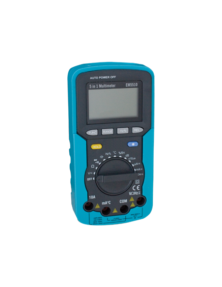 Multimetre digital EM5510 écran d'affichage LCD | Technic-achat