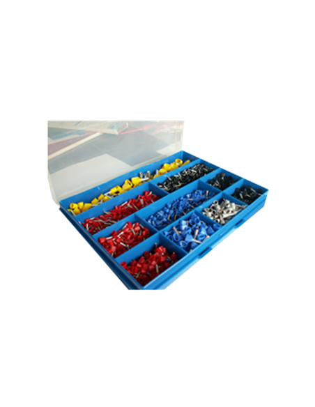 Coffret embout de cablage 1500 pièces simple et double | TECHNIC-ACHAT