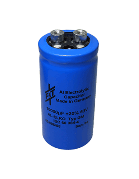 Condensateur électrolytique de filtrage