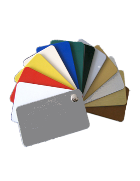 Plaque Aluminium composite Dilite Mat/Mat Gris/Blanc Epaisseur : 3,0mm Dimension