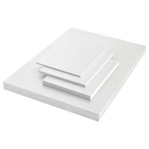 Plaque PVC Expanse Blanc Epaisseur : 8,0mm Dimensions : 1020mm x 760mm