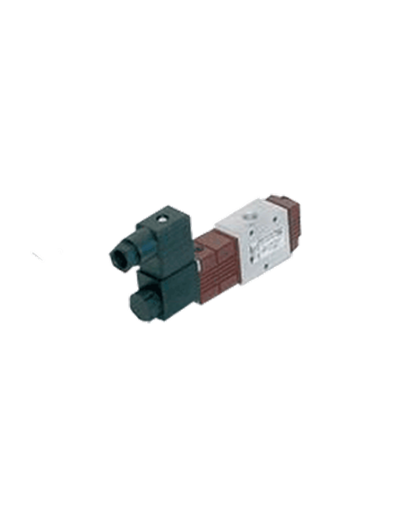 Distributeur 3/2 commande élec G1/8'' rappel ressort NO 1272123002