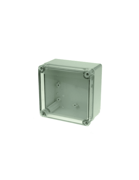 Boitier transparent 125 X 125 X 75
