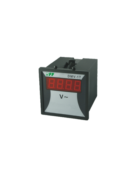 Voltmetre, 1 phase, 230V with LCD display, intervalle 12 à 600 ref: AAF_VCT1