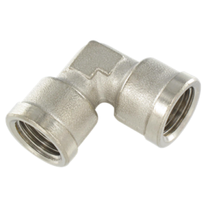 Raccord laiton femelle femelle conique en L égal