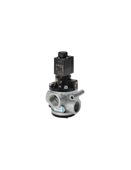 Vanne 3/2 à clapet pr vide commandée par air comp. NF G1/8 AG-3071