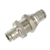 Traversée de cloison double ou coudée Ø6 et Ø8