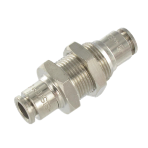 Traversée de cloison double ou coudée Ø6 et Ø8