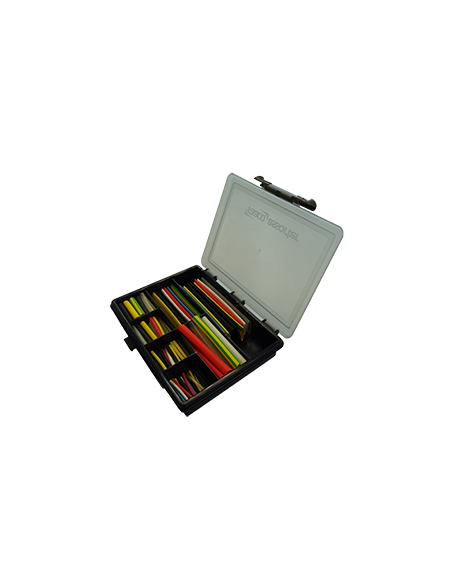 Assortiment Gaine thermo 127 pcs Couleurs: noir, rouge, bleu, jaune, vert, blanc