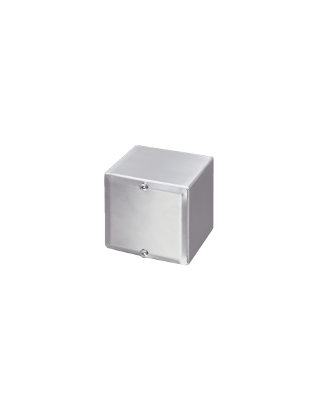 boîtes de jonction étanches inox carré 100x100x80mm IP66 DVX811