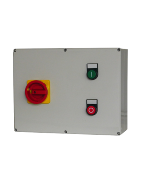 boitier de démarrage moteur étoile triangle7.5kW commande en 230V sans thermique