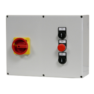 Boitier démarrage moteur 7.5kW Haut/bas pr fin de courses 400V BDM_HBSP_7K5_400