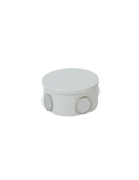 boite de jonction étanche ronde Ø70xh40mm IP44 CP1236