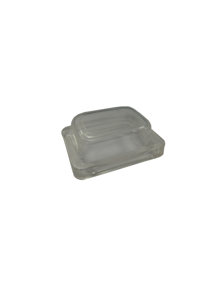 Capuchon d'étanchéité PVC transparent pour boutons 13x19mm 90050